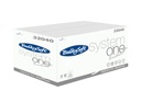 BulkySoft System One Napkins 1/2 Fold-White 2-ply 21.5x16cm x20 packs