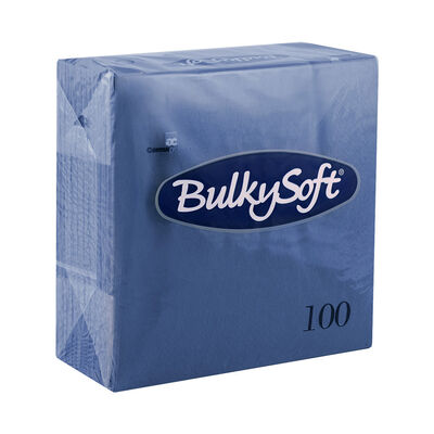 BulkySoft Rainbow Lunch Napkin 32180-Blue 33x33cmx20 pack