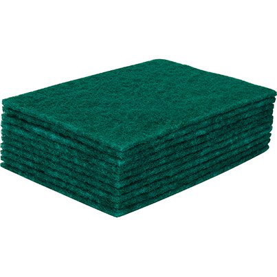 Catering Scourers-Green Pack of 10