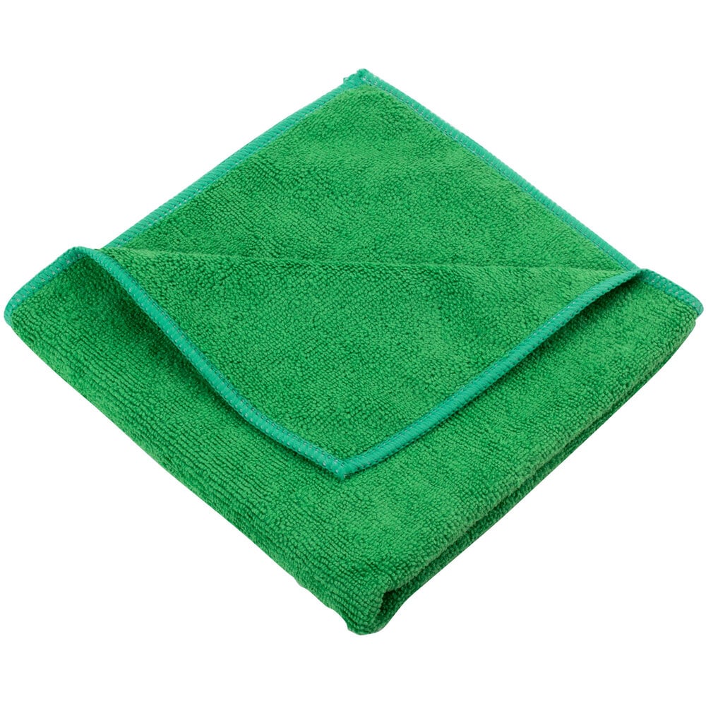 EcoWipes Microfibre Cloths Premium (x10) Green