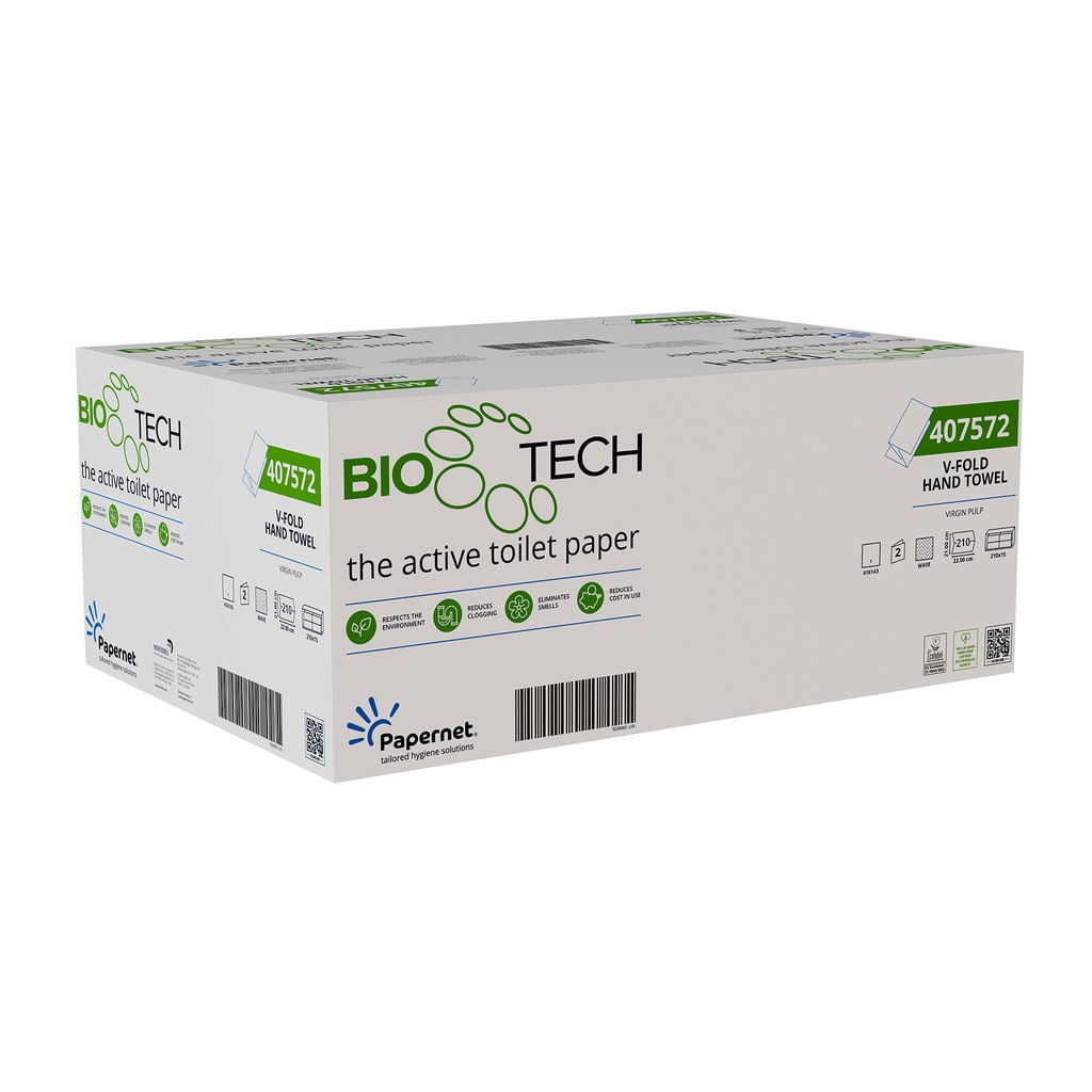 Biotech V-fold Hand Towel 407572