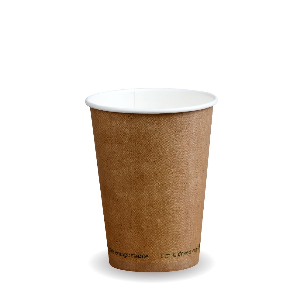 Disposable Cup - Kraft 12oz single wall Case of 1000