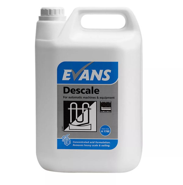 Evans Descale - concentrated machine descaler 5Ltr