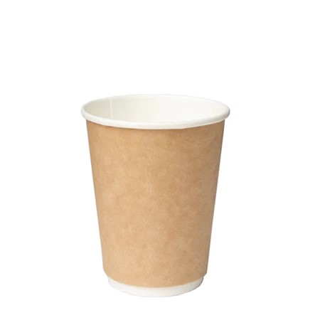 Disposable Cup - Kraft Biocup12oz double wall Case of 500