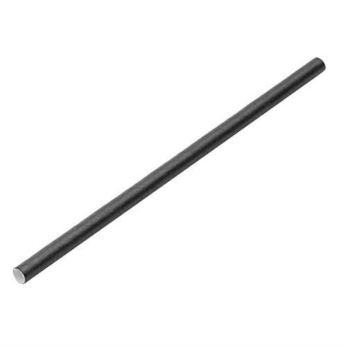 Straw - Premium black paper 6mm - pack of 2,500