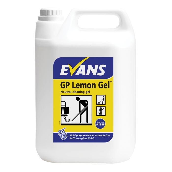 Evans GP Lemon Floor Gel - 5 Litres