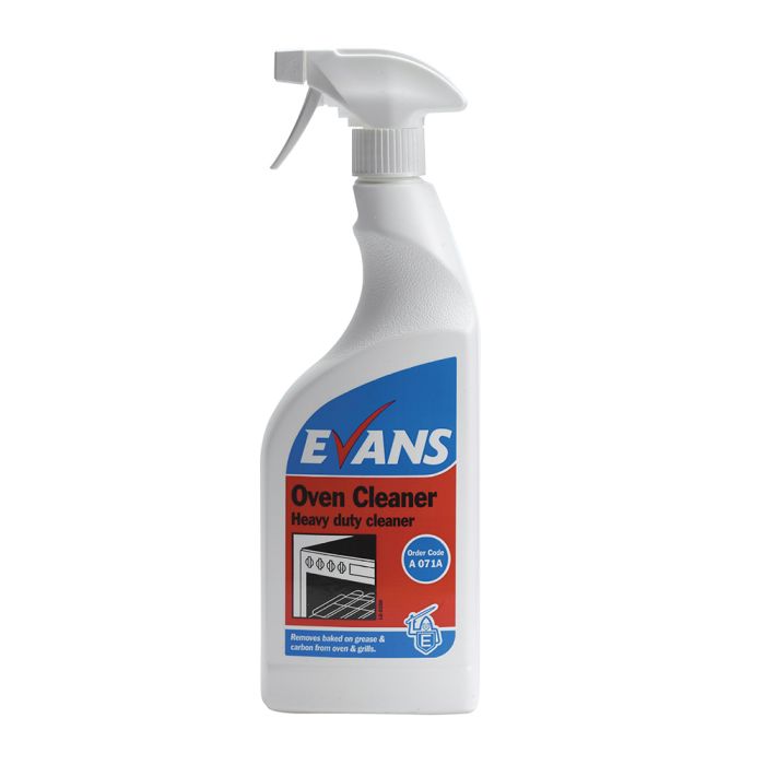 Evans Oven Cleaner Trigger Spray - 6 x 750ml