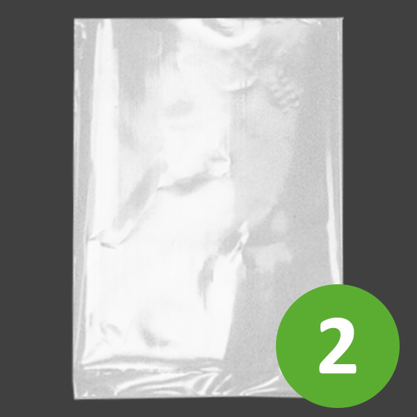 Clear Polythene bag 225x300mm - pack of 1000