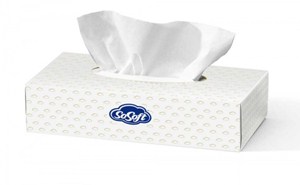 So Soft Facial Tissues - 2 Ply - Case of 36