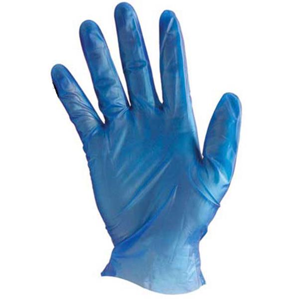 Uniglove Blue Vinyl Powderfree Glove GS008X