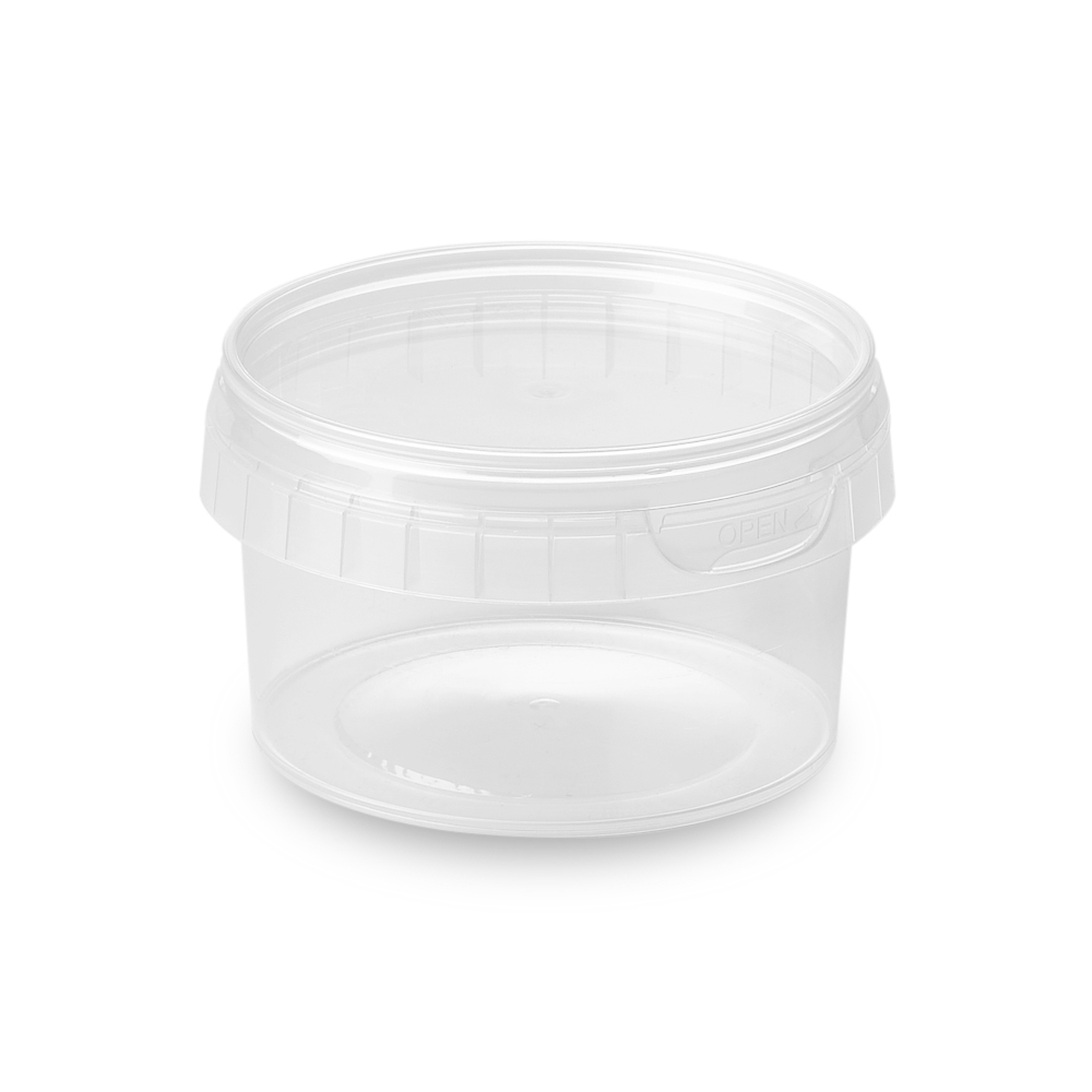 Tamper-proof container with lid 240ml - Pack of 500