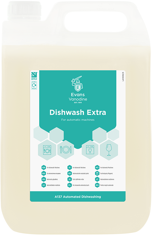 Evans Dishwash Extra Detergent 5L