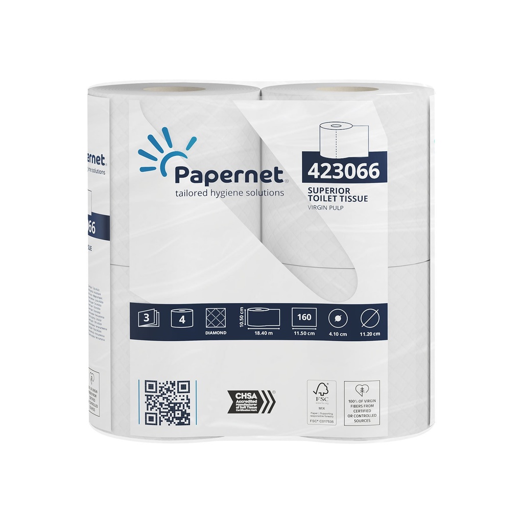 Papernet Superior Toilet Tissue 3 Ply 40 rolls 423066