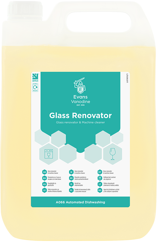 Evans Glass Renovator & Machine Cleaner5L