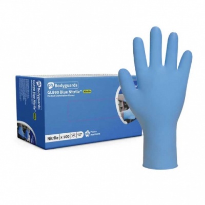 Polyco GL890 Blue Nitrile Glove 350