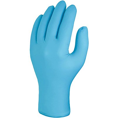 Skytec TX424 Blue Nitrile Glove 10 x box of 100