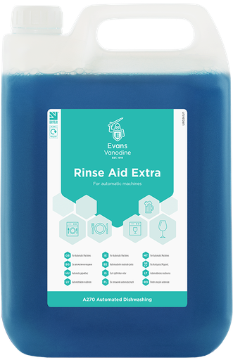 [EVRX050] Evans Rinse Aid  Extra- 5 litres