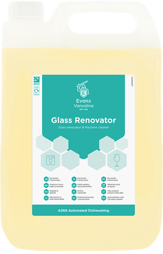 [EGRL050] Evans Glass Renovator & Machine Cleaner5L