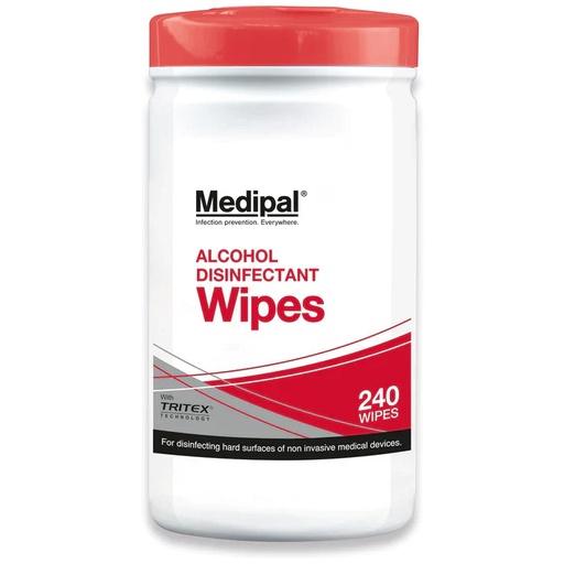 [AWT200] Alcohol Wipes-Tub of 200 (x6)