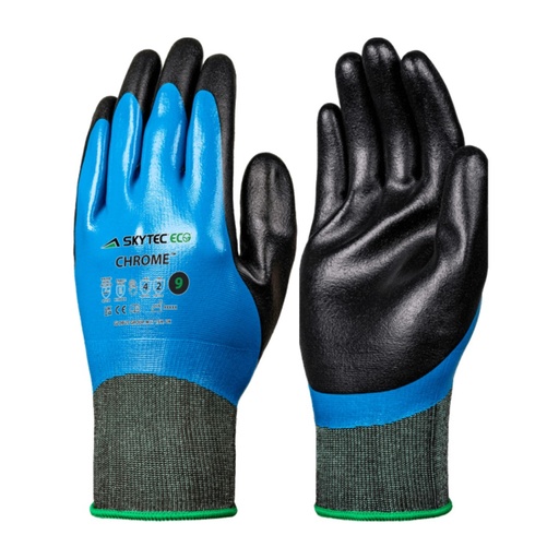 Skytec Eco Chrome Nitrile Glove (PAIR)