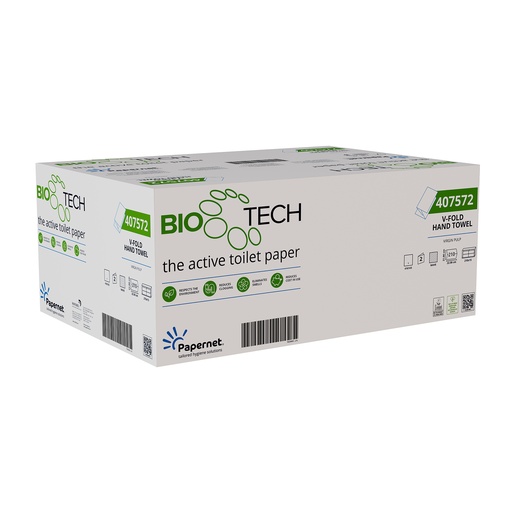 [HTVFBI72] Biotech V-fold Hand Towel 407572