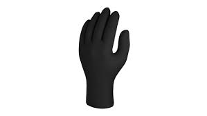 Skytec TX524 Nitrile Black Gloves 10 x box of 100