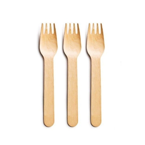 [BWC002] Wooden Fork 16cm - Pack of 1,000