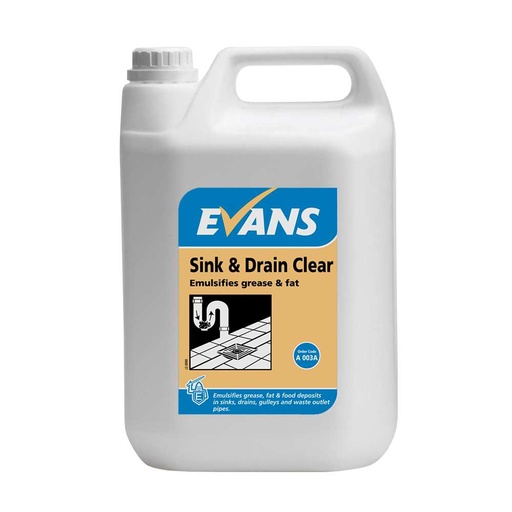 [ASDC05] Sink and Drain Clear 5 Litre